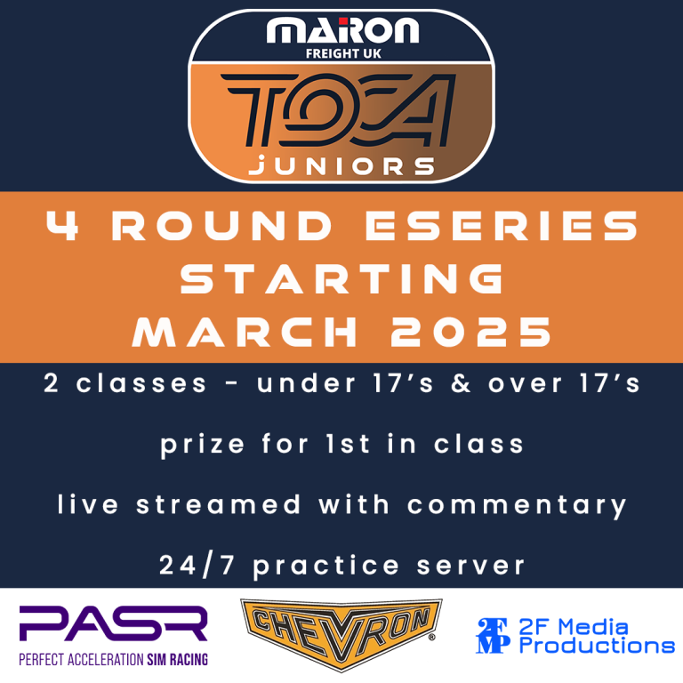 TOCA Junior Official eSeries 2025 - Announcement V2